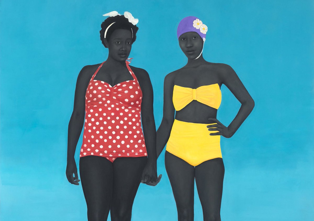 Amy SheraldI'm painting the paintings that I want to see in museums. And I'm hopefully presenting them in a way that's universal enough that they become representative of something different than just a black body on a canvas.”