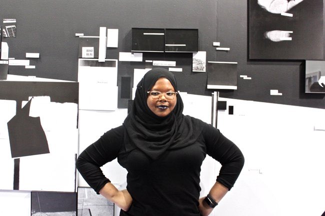 Kameelah Janan RasheedRasheeds art explores memory, ritual, discursive regimes,historiography, and archival practices through the use of fragments and historical residue. She is known for her work in immersive text-based installations,large-scale public text pieces, and collage.
