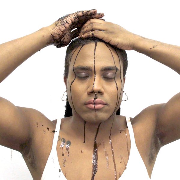 Kiyan Williams Williams is a multidisciplinary artist from Newark, NJ who works fluidly across sculpture, performance, and video. They often work with dirt, sediment, and debris as material and metaphor to unearth diasporic experiences and trans/gressive subjectivity
