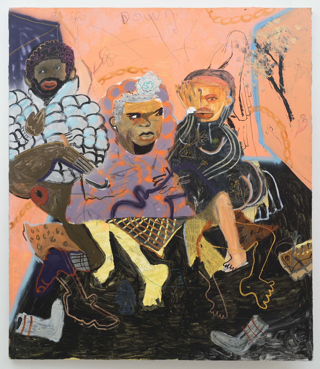Jonathan Lyndon Chase Blending both the interior and the exterior world of queer black males in various emotional states of pain, pleasure, tenderness, and despair, Chase draws and paints scenes that are both poetic and visceral.