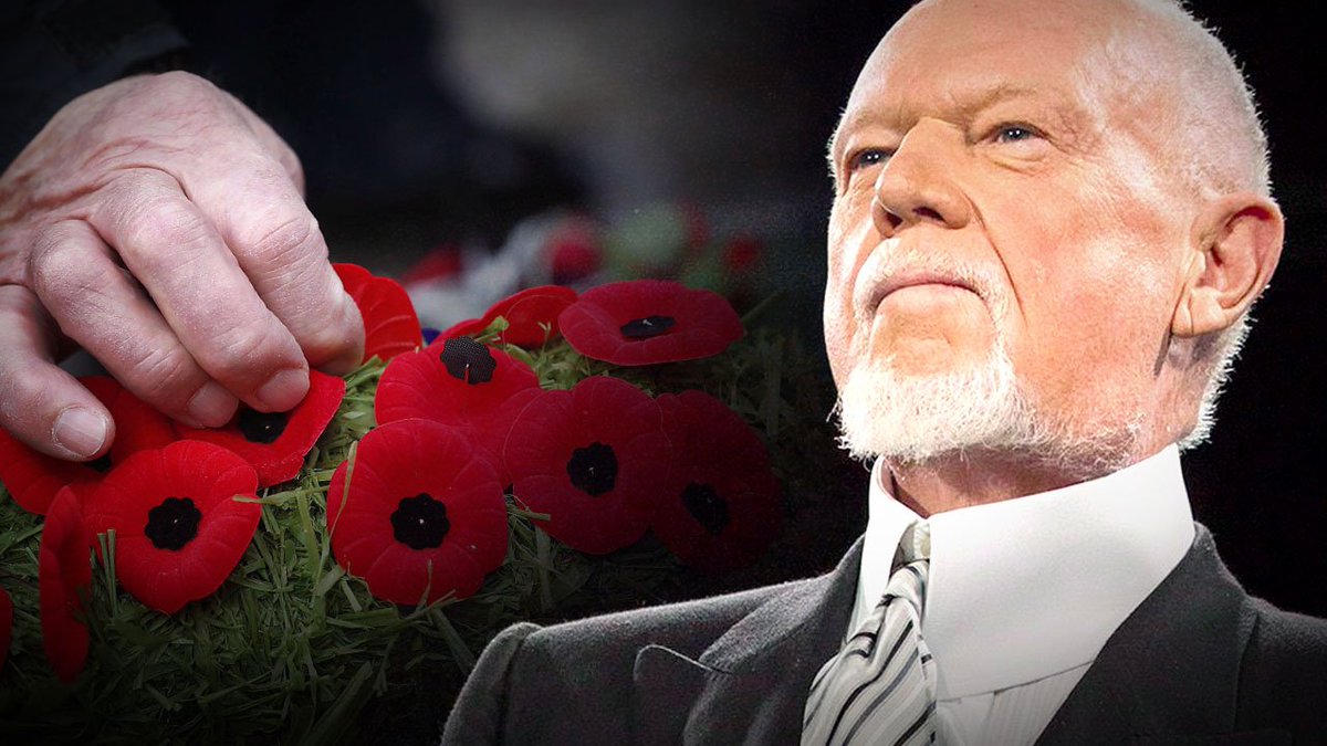 It's time to stand up and support Don Cherry. He has supported veterans all his life and just got fired by Sportsnet for saying what many Canadians are thinking. To add insult to injury he was fired on #RemembranceDay
#CherrySupportsVets
#DonCherryIsRight