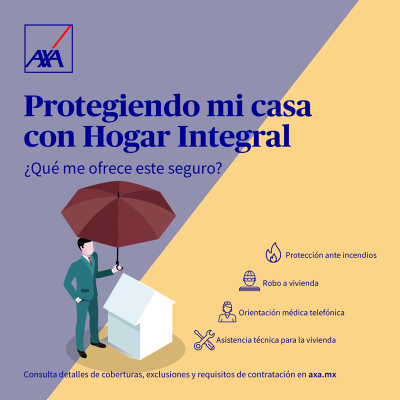 AXAMexico's tweet photo. Cuidar de nuestro hogar es muy importante, ¿has pensado adquirir un seguro que lo haga? Checa lo que te ofrece #HogarIntegral aquí: https://t.co/1Odc6gViKm https://t.co/4fk0aCM2FI