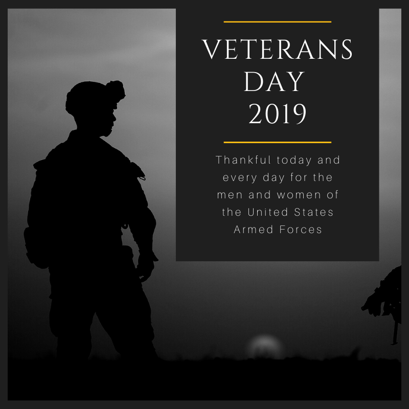 Today and every day, we are grateful for those who have stepped up to protect our freedoms and the U.S. Constitution. Thank you to the men and women in uniform and their families! 🇺🇸🇺🇸🇺🇸