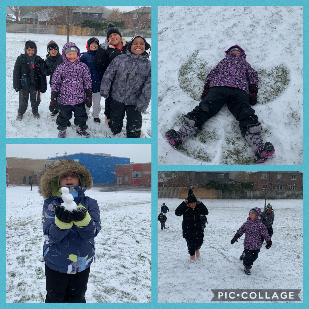 First snowfall fun :) <a href="/PJ_HWDSB/">Pauline Johnson Elementary School</a>