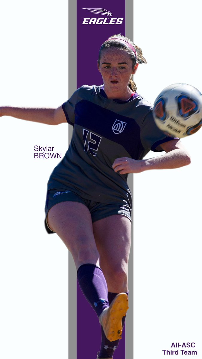 Congrats to Skylar Brown - All-ASC Third Team.