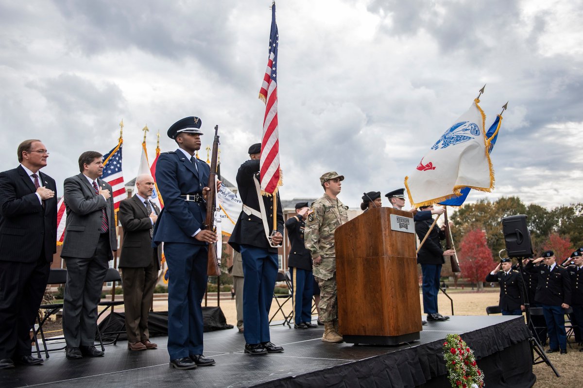 Mississippi State honors the brave men and women who have served and who continue to serve. Happy #VeteransDay!
