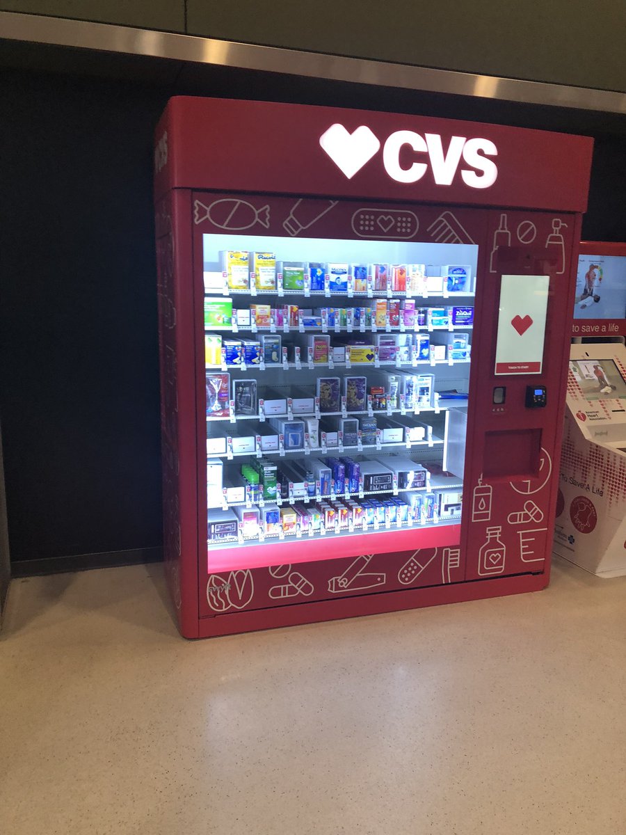 Nothing like running into a brand new cvs travel kiosk at Oakland Airport upon arrival. 👍🏻🙌