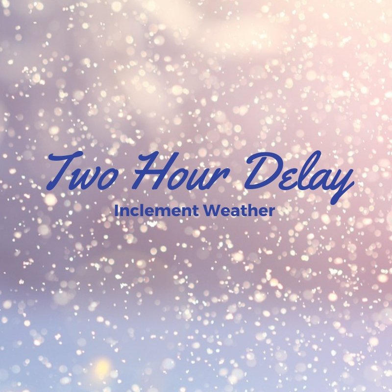 JeffCoTNSchools's tweet photo. Due to forecasts of inclement weather, Jefferson County Schools will open on a 2 Hour Delay on Tuesday, November 12, 2019. https://t.co/ewnNR07JLM