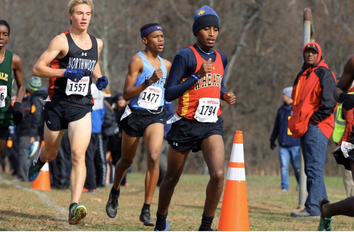 Maryland 4A State Meet Senior Natnel Tiroro placed 41st with a time of 17:04. Proud of your achievement Natnel! now it’s on to indoor 🏃🏾‍♂️