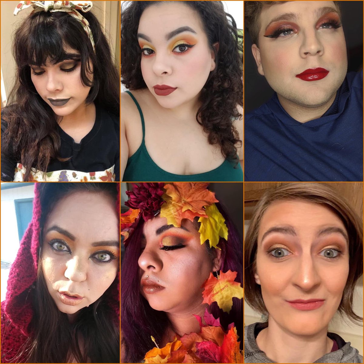 san10mari's tweet photo. #CollabsAfterDark 
🍁Autumn Goddess 🍂
@meganrage420
@Z_achsmith
@Yari_mue716
@jasmine_armijo03
@cpcosplays
@keeks24
@eyeshadowloverphi
@tricialorrene
@Nofrumpmama
@lilaplayingwithmakeup
@mari_san10
#autumngoddess #autumnmakeup  #collabgroup #makeup #fallvibes #makeupaddict https://t.co/6ihn3d55yz