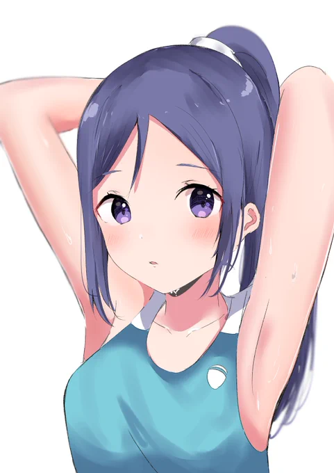 最近描いた果南ちゃん? 