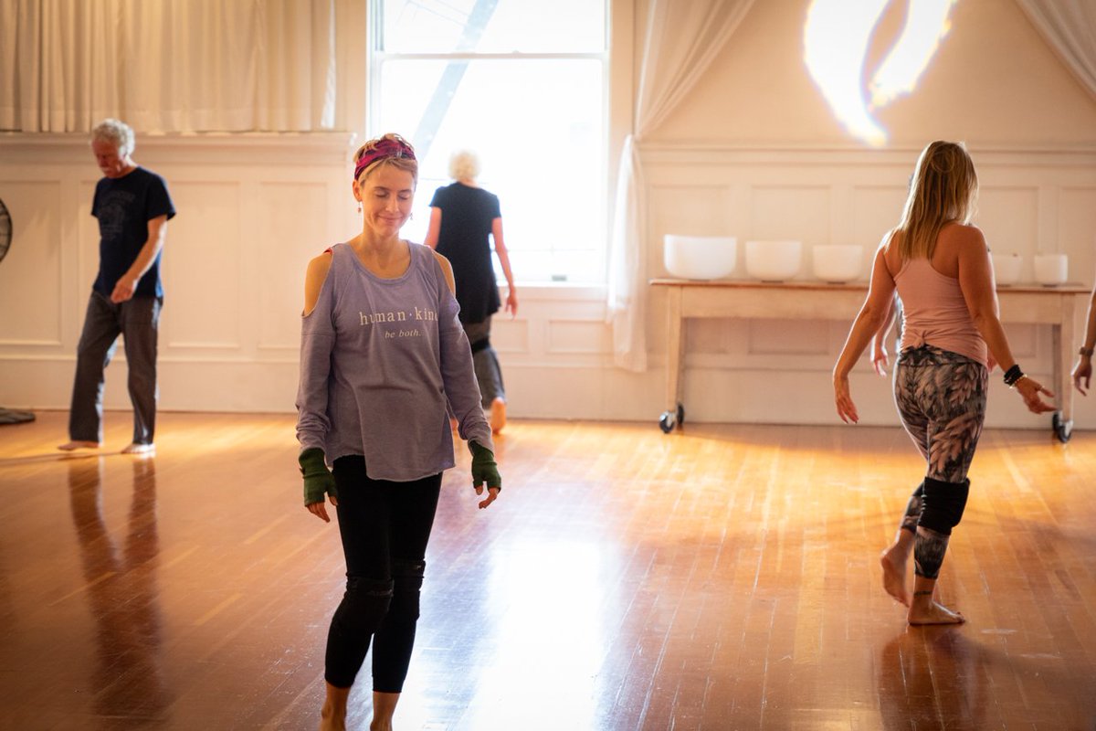 NiaStudioPdx's tweet photo. Our studio encompasses aliveness, sacredness; the JOY of movement, community, and soulfulness! Come join us for a @NiaTechnique class! We host them Mon. and Wed. at 9:30 AM and Sat. at 9 AM and 10:15 AM!

#portland #dance #niatechnique #downtownpdx https://t.co/uI5FH7Bcci