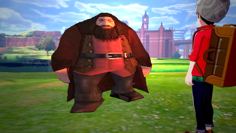shiftposting's tweet image. POKEMON NEWS: Data mining has confirmed that Hagrid will IN FACT appear in Pokemon #SwordAndShield !