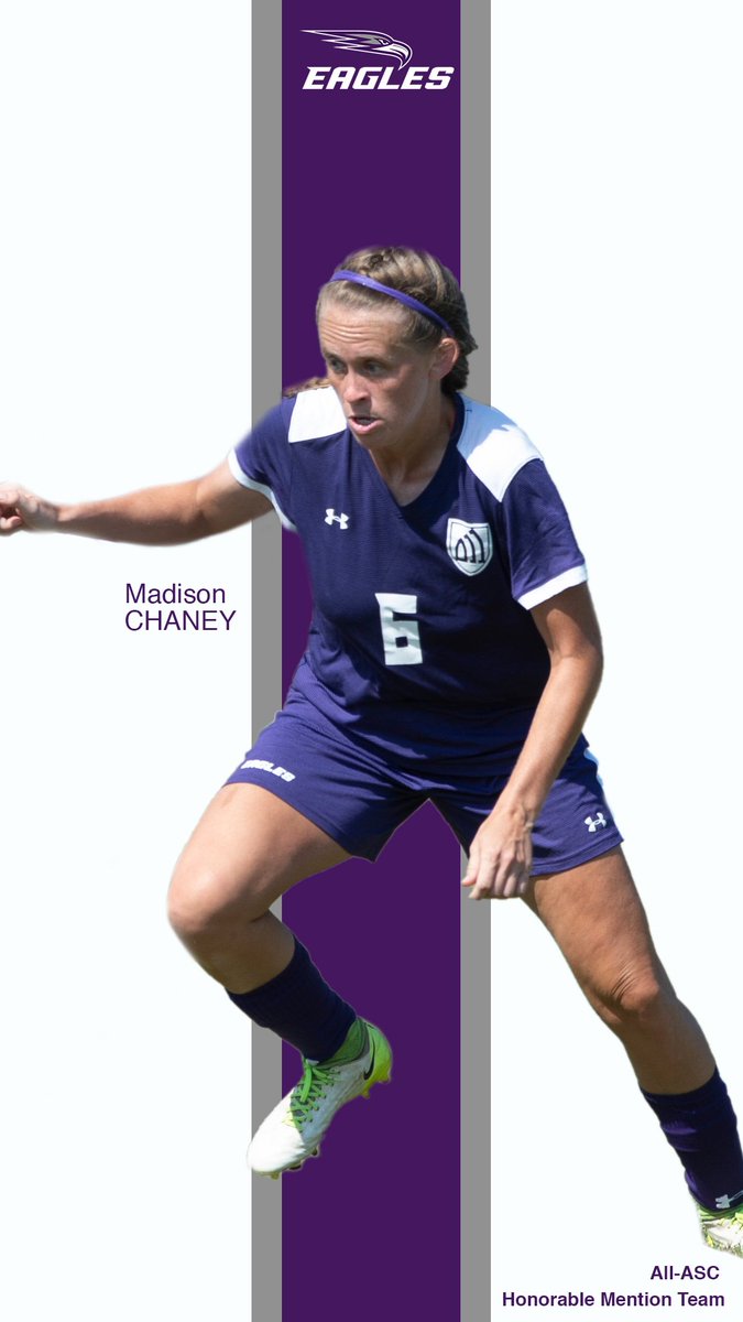 Congrats to Madison Chaney - All-ASC Honorable Mention.