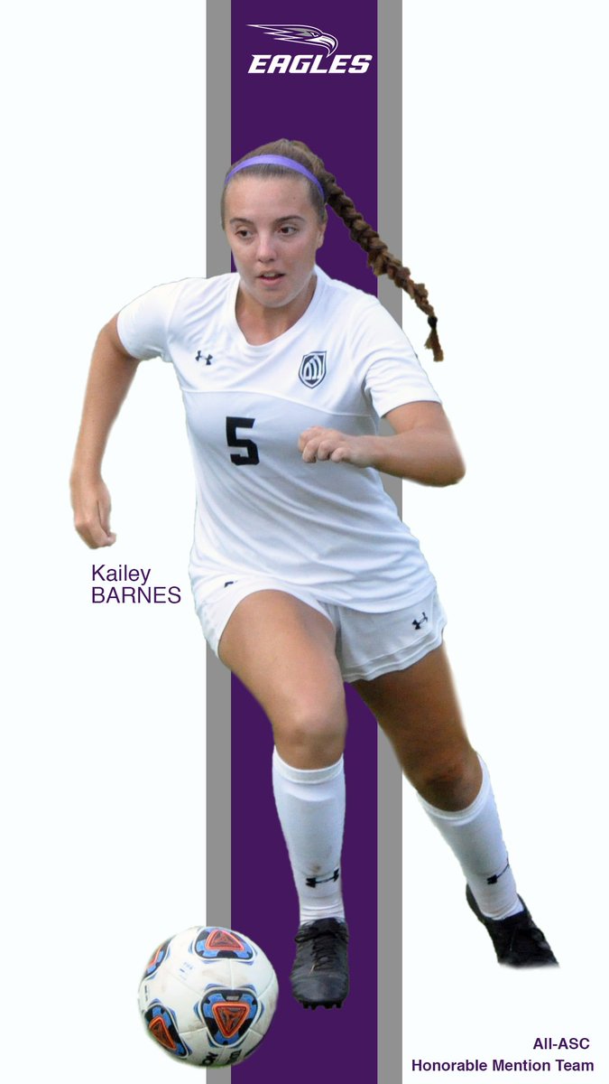 Congrats to Kailey Barnes - All-ASC Honorable Mention.