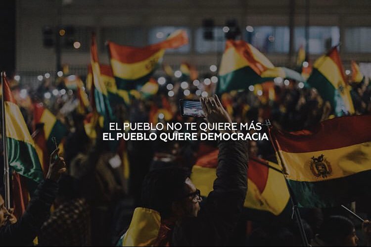 JaazyBloomfield's tweet photo. #BoliviaNoHayGolpe #FraudeEnBolivia https://t.co/31knX7YMVi