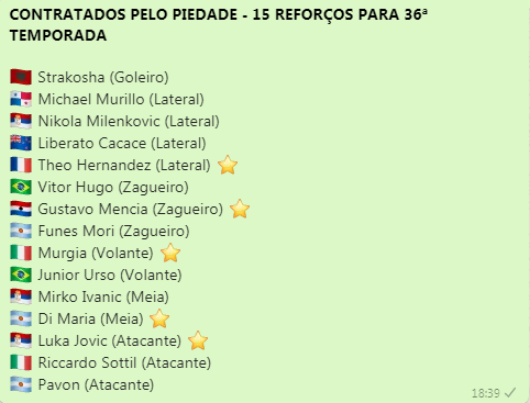 Piedade Clube tweet media
