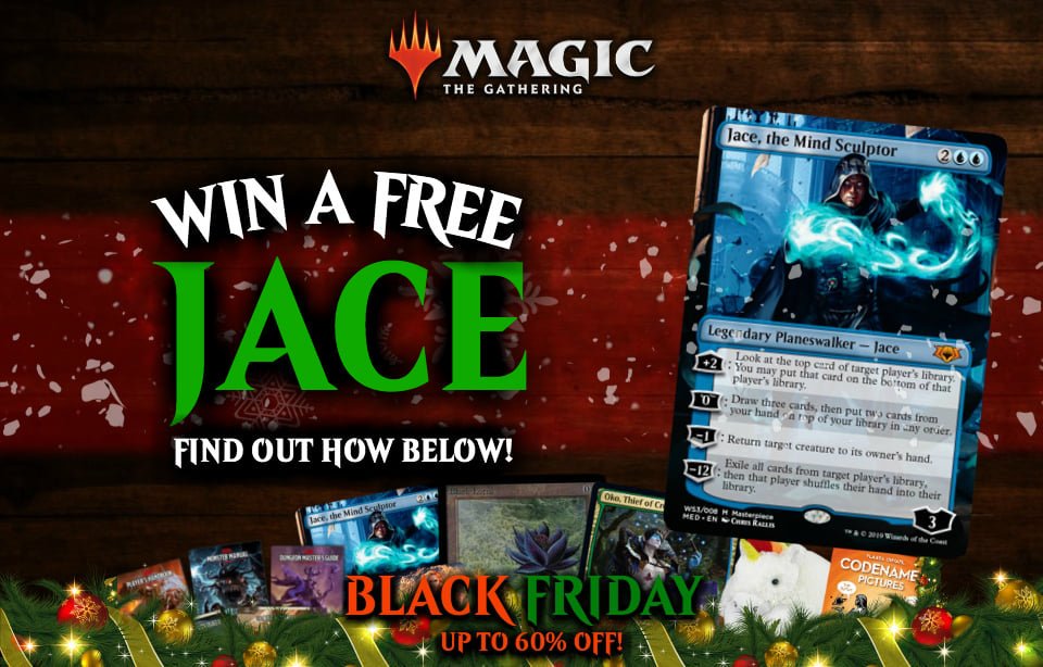 Happy Holidays 😍🎄 Check out our Black Friday Deals!

Here's How to Enter! -
• Like this post = 1 Entry
• Comment the best #MTG creature below = 2 Entries
• Retweet = 3 Entries
• Follow us = 4 Entries
• Hit 'going' at the below link = 5 Entries
tinyurl.com/BlackFriday201…