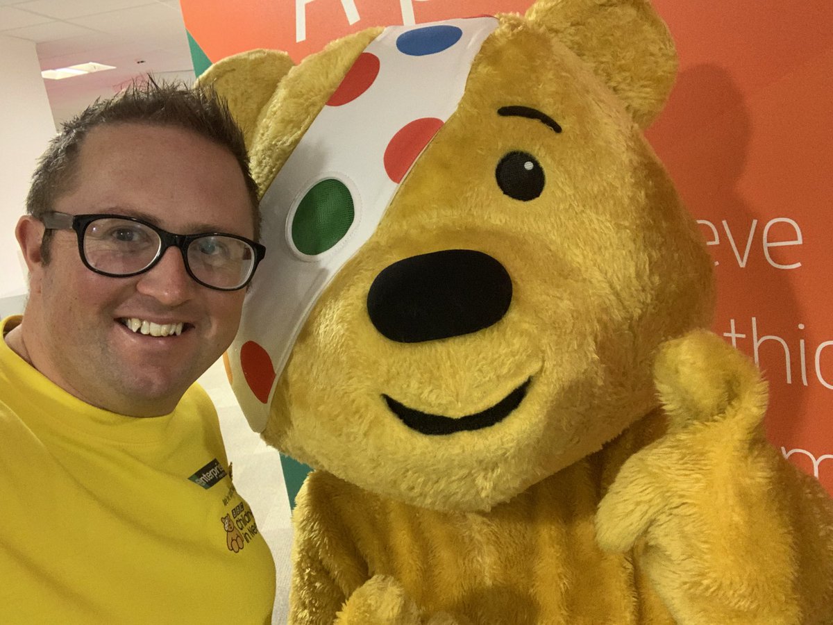 If your an <a href="/Siemens/">Siemens</a> #Manchester Employee then look out for these two VIPS’s tomorrow as we will be in your office from 13:30 onwards, raising money for <a href="/BBCCiN/">BBC Children in Need</a> all part of our <a href="/UKEnterprise/">EnterpriseUK</a> #PudseyWeek