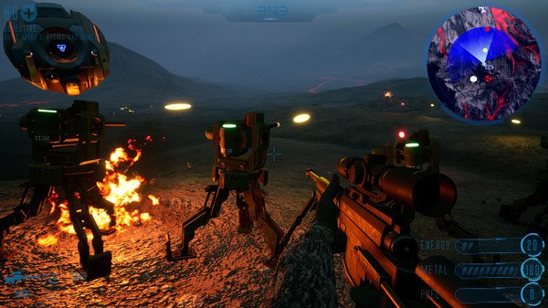 Artificial Extinction is a tower defensy FPS about dangerous AI, that feels like it might have also been developed by an AI. super flat, dry monologues and a really weird unsettling tone, i don't know what to make of this https://store.steampowered.com/app/1167320/Artificial_Extinction/
