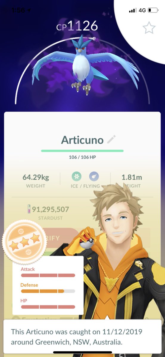 FleeceKing on X: Not one, but two shadow shiny Articuno today