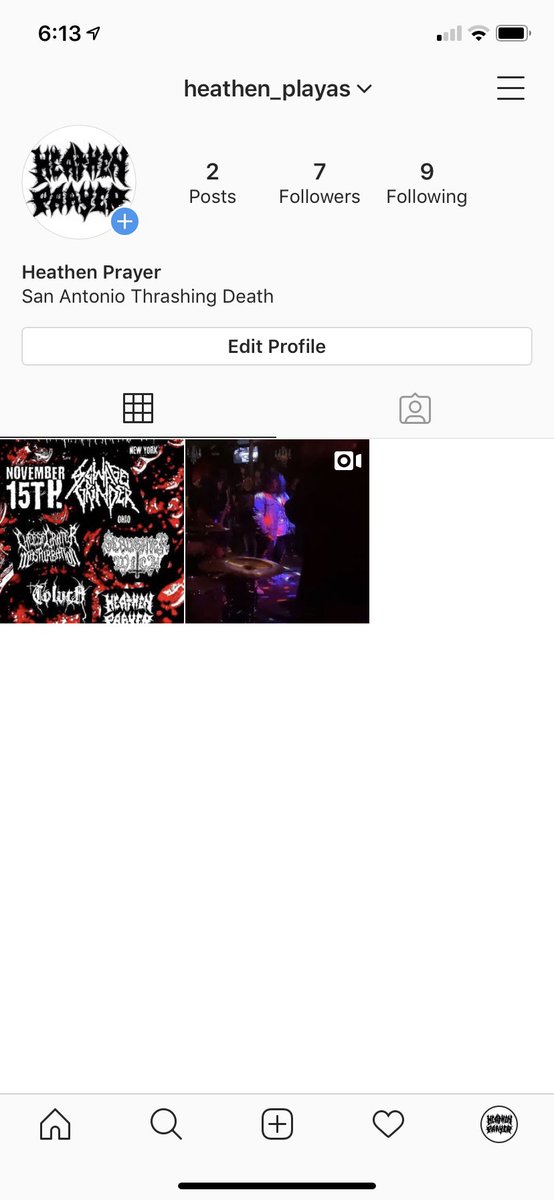 Finally made an Instagram account, give us a follow if you like riffs and King Diamond.