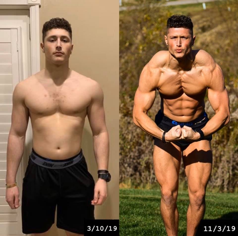 yuntraining's tweet photo. Tonight's #MondayTransformation comes from Brendan Guastaferro all because he said Yes to our Superfoods and cleanse program. Amazing job! https://t.co/suu0Tvd04w