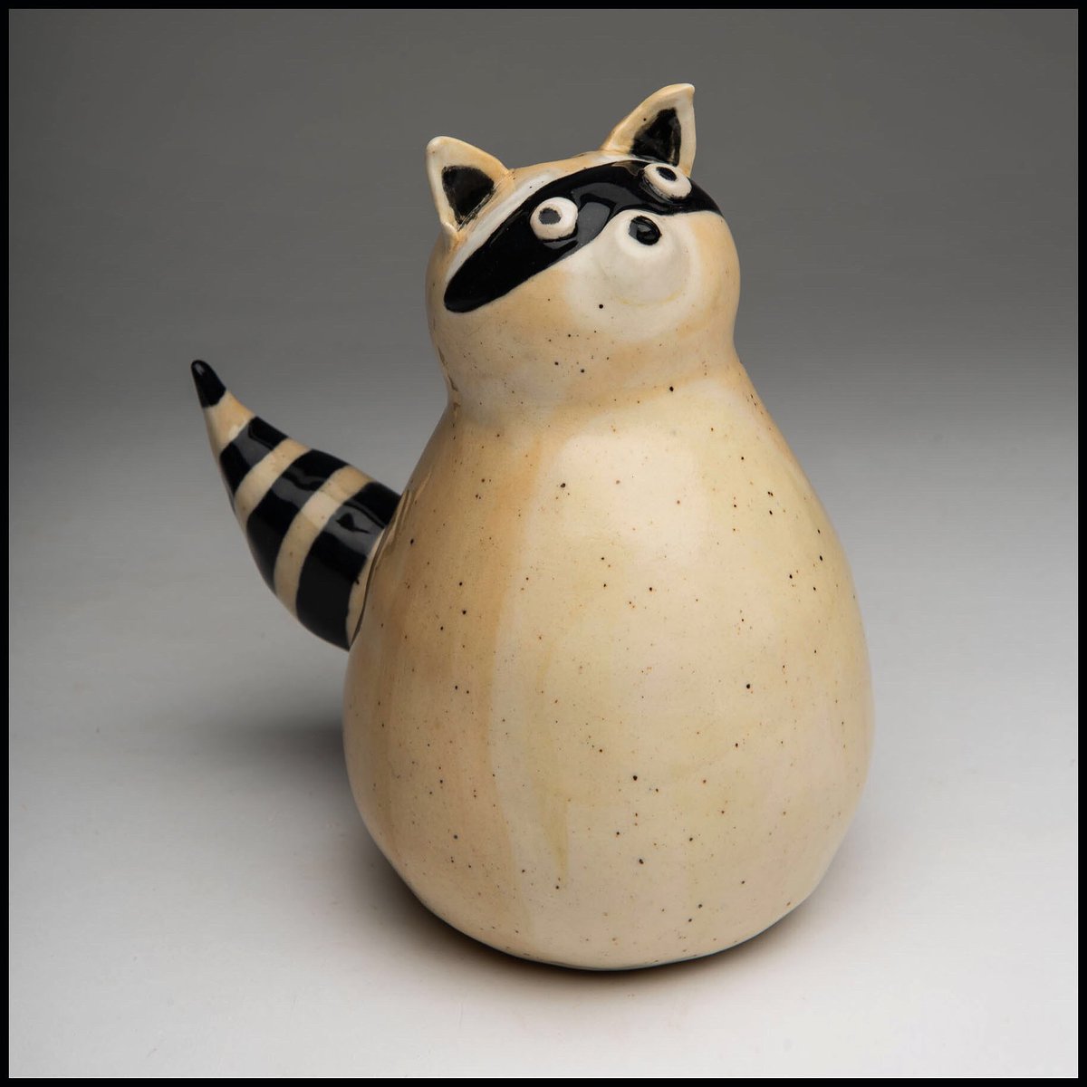 studio_potters's tweet image. Penelope Connor Racoon #racoon #pottery #ceramics #handmade #handcrafted #toronto #torontocraft