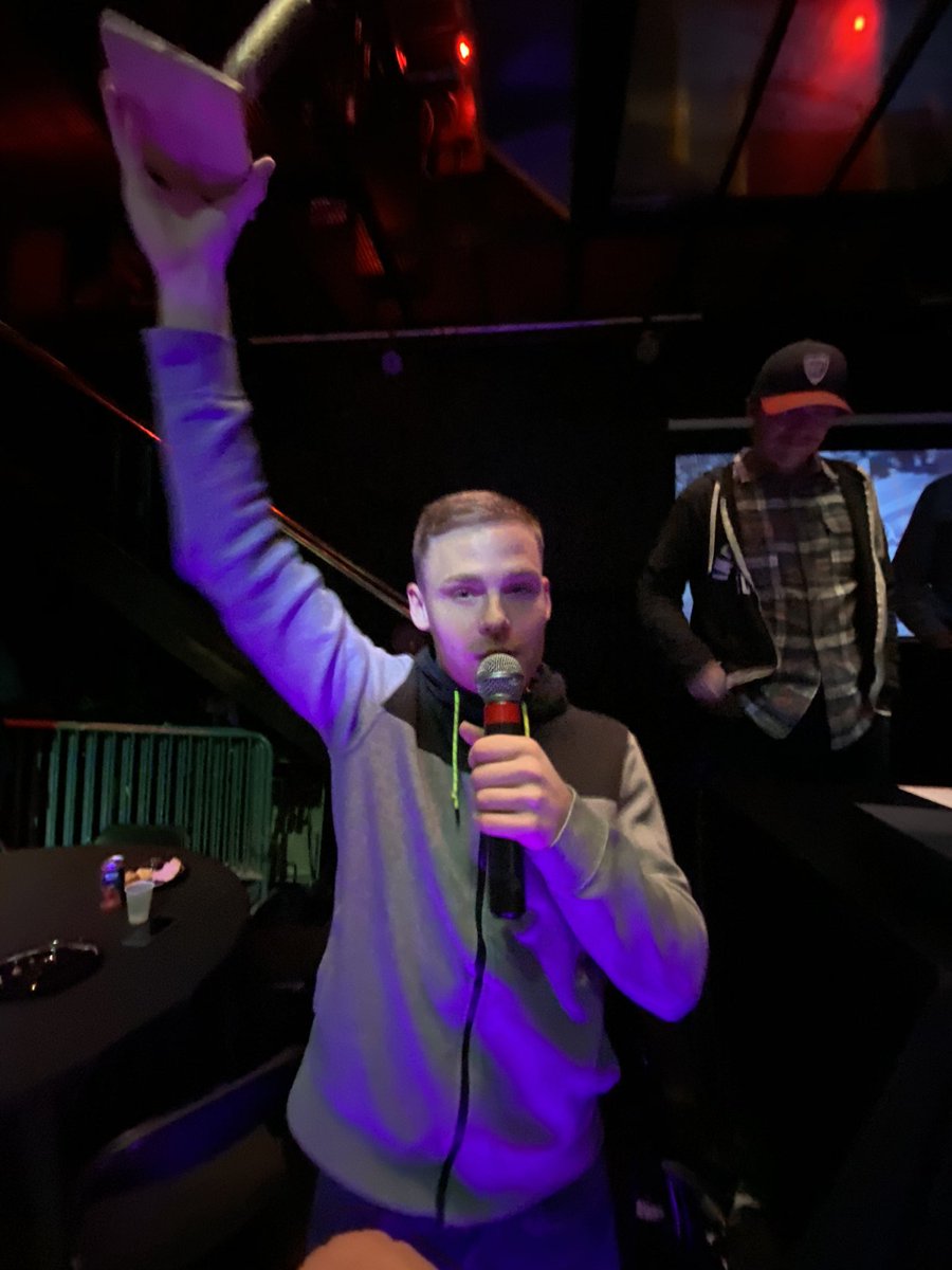 The_BYB's tweet photo. Player of the Year, double-fisting is @Typash #BYBAwards https://t.co/DytaO4QN3R