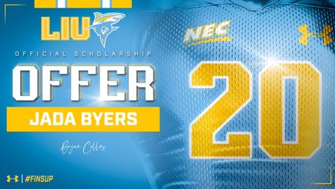 jada_byers3's tweet photo. Blessed to receive my 4th offer from Long Island university ๐๐พโผ๏ธ https://t.co/Yb94EEyzv3