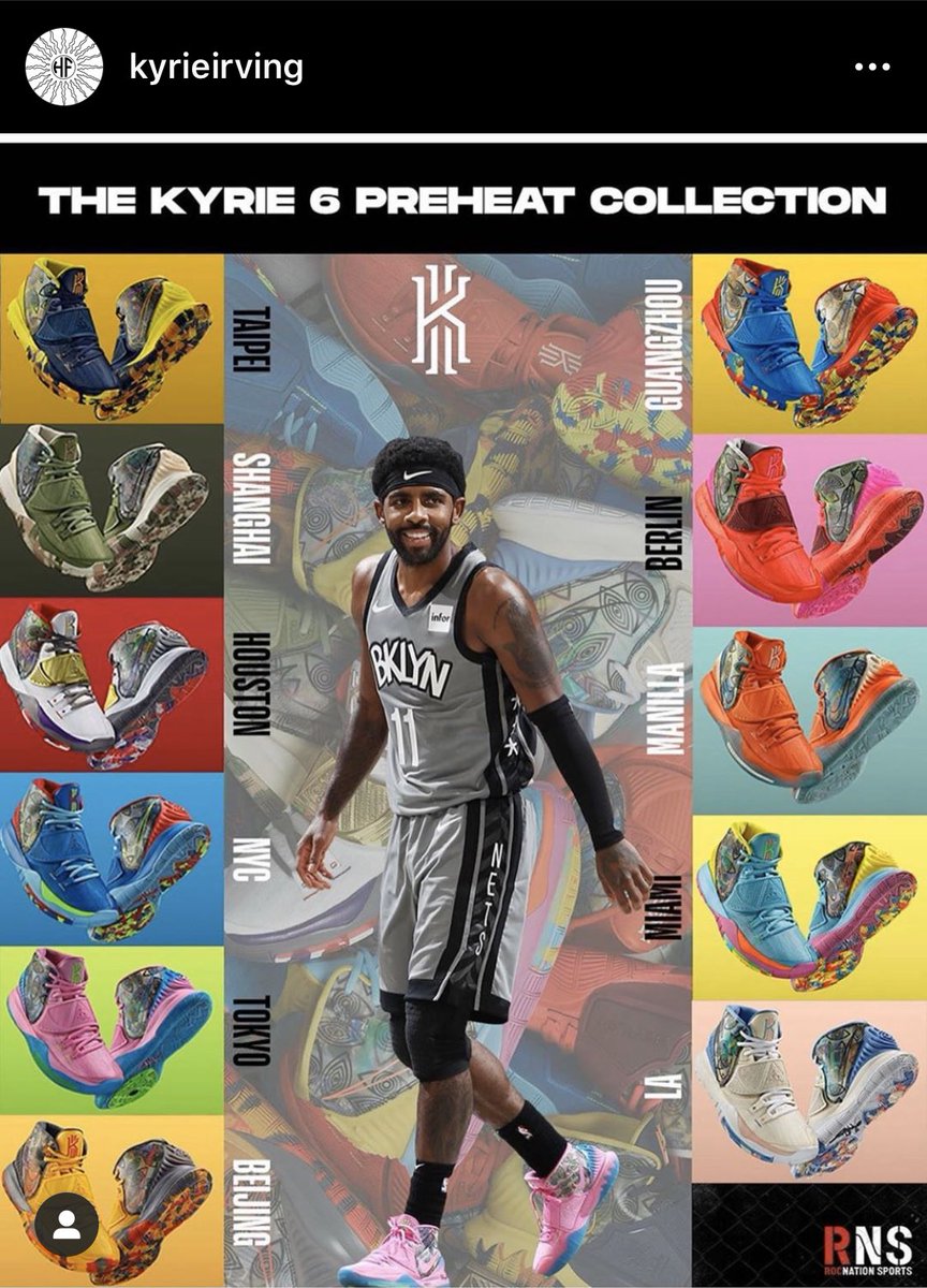 kyrie irving preheat