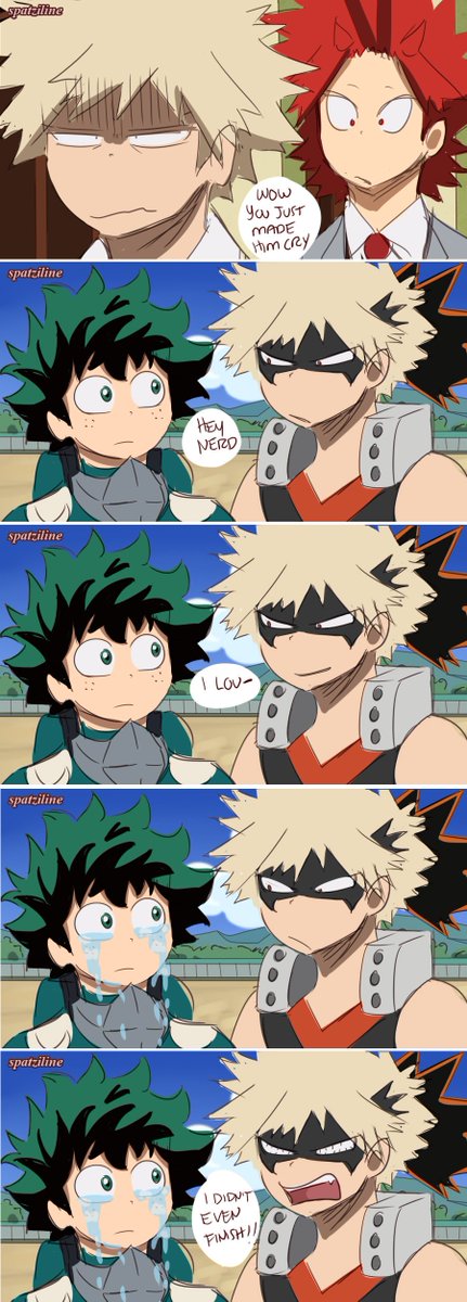 "Baku tells Izu he loves him" You guys will have to open these in a new tab to read them if you're on pc orz #BokuNoHeroAcademia #bakudeku #katsudeku 