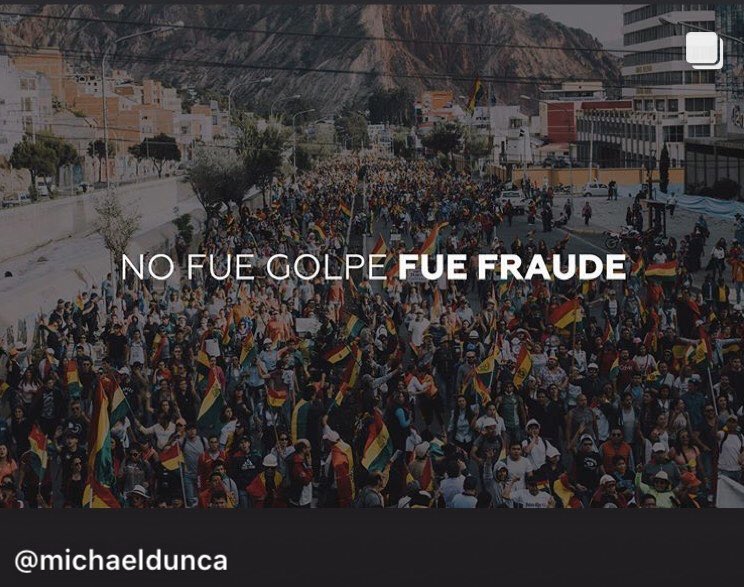 Carolin66117684's tweet photo. @CNNArgentina @CNNEE @grimaldiignacio #BoliviaNoHayGolpe https://t.co/629jO320Ew