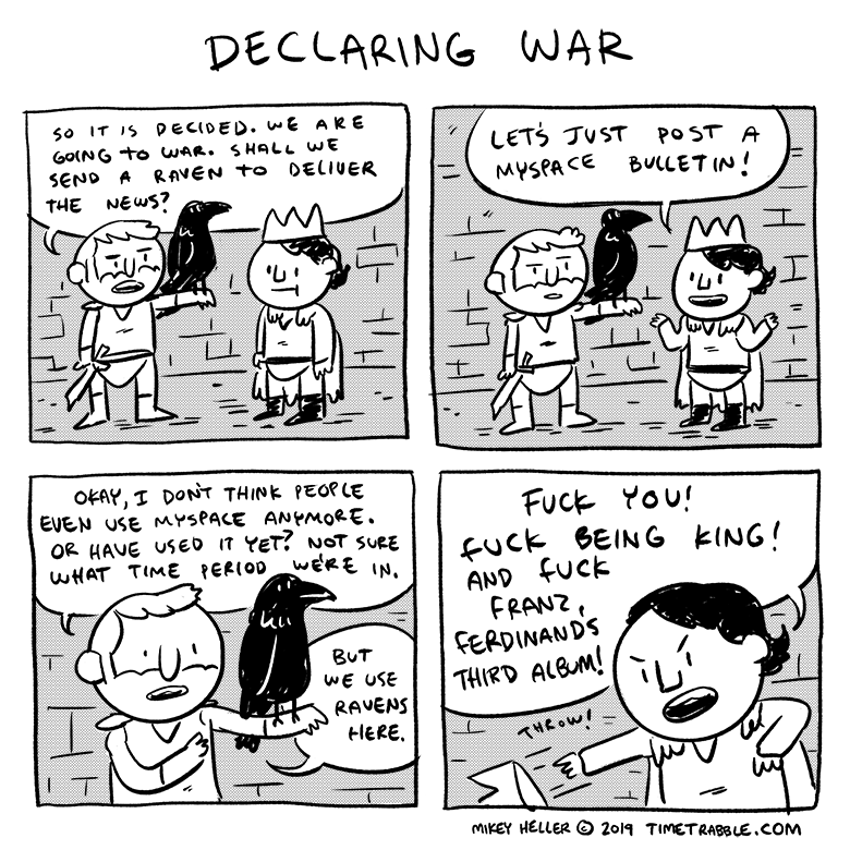 i drew a comic about declaring war 
