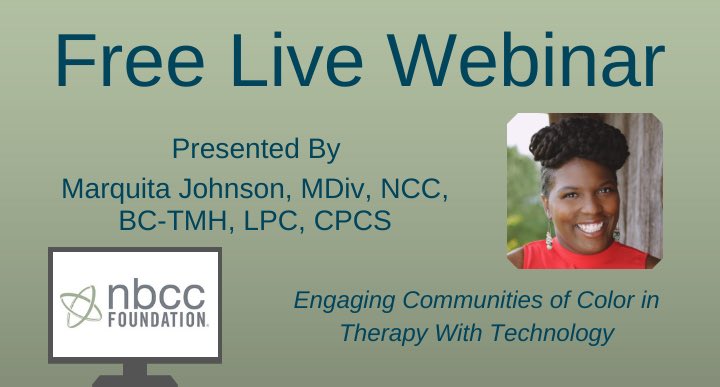 NBCCFoundation's tweet photo. NCCs: Join us on Wednesday for a free live webinar from 1–2 pm ET! https://t.co/iWHYuFhxvi https://t.co/sgwi2LdKUO