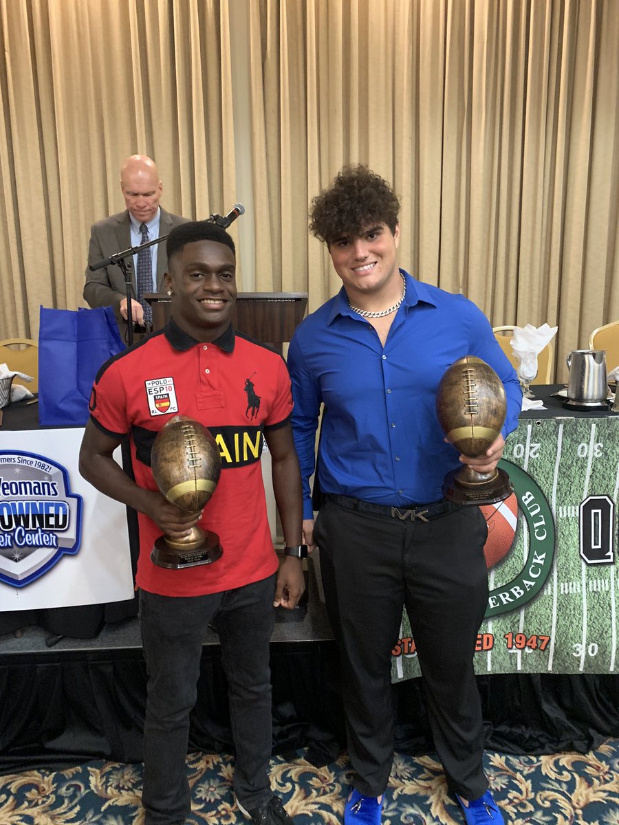 2 of my favorite area players. Aaron Walton and Lukas Walker. Congrats on being named Players of the Week <a href="/takeofface11/">11🔥</a> <a href="/Lukas55_/">Lukas</a>