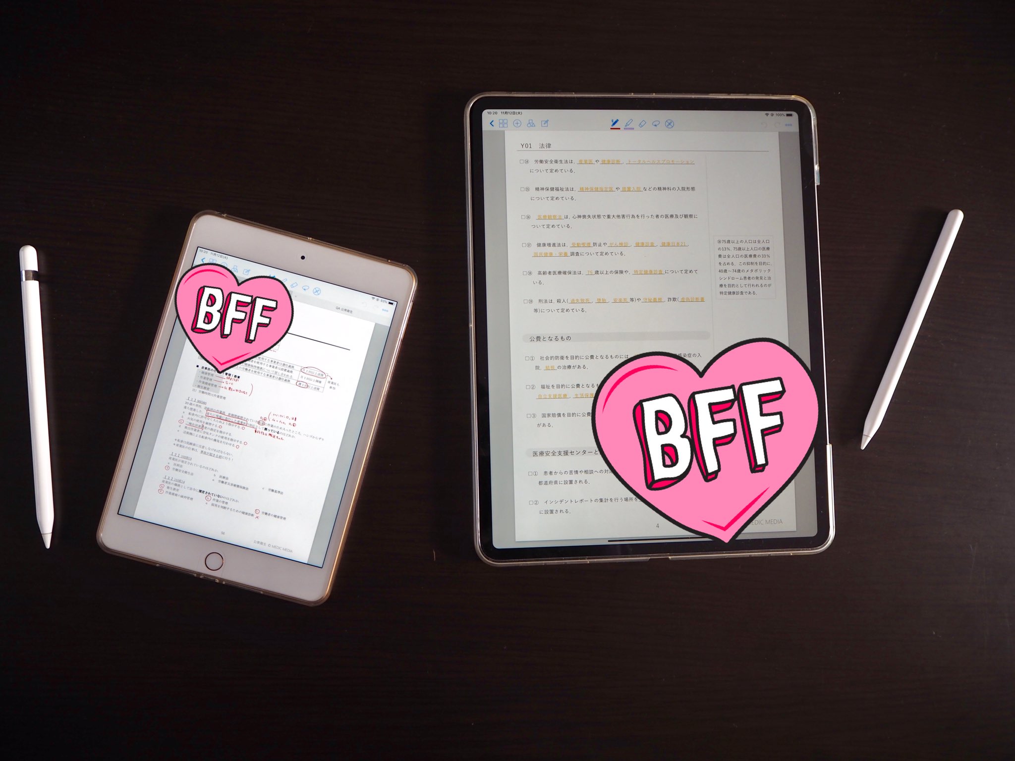 Dr だすまんちゃん No Twitter Ipad Proとapple Pencil2の組み合わせは大きく使えて確かに素晴らしいけどipad Miniと初代apple Pencilの組み合わせのコンパクトさはまさにガジェットの真髄だと思う この小さいバッグに入るものだけで必要な教科書が全部見れて ノート