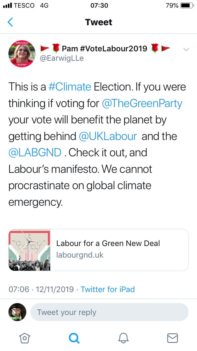 I was going to comment on the socking great elephant in this room - the one with #AIRPORTEXPANSION written on it....

.... but you know what? If you’re big enough to be a target, you’re big enough to make a real impact. So let’s be positive!

Vote your values. #VoteGreen2019