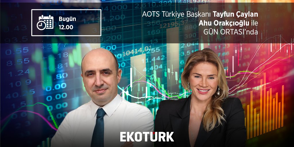 Ekoturktv's tweet photo. AOTS Türkiye Yönetim Kurulu Başkanı @tayfuncaylan, Gün Ortası'na konuk oluyor. @ahuorakcioglu ile Gün Ortası bugün 12.00'de Ekotürk'te! #TürkJaponİnovasyonZirvesi #TurkishJapaneseSummit @TurJpSummit https://t.co/AWyZivdTgT