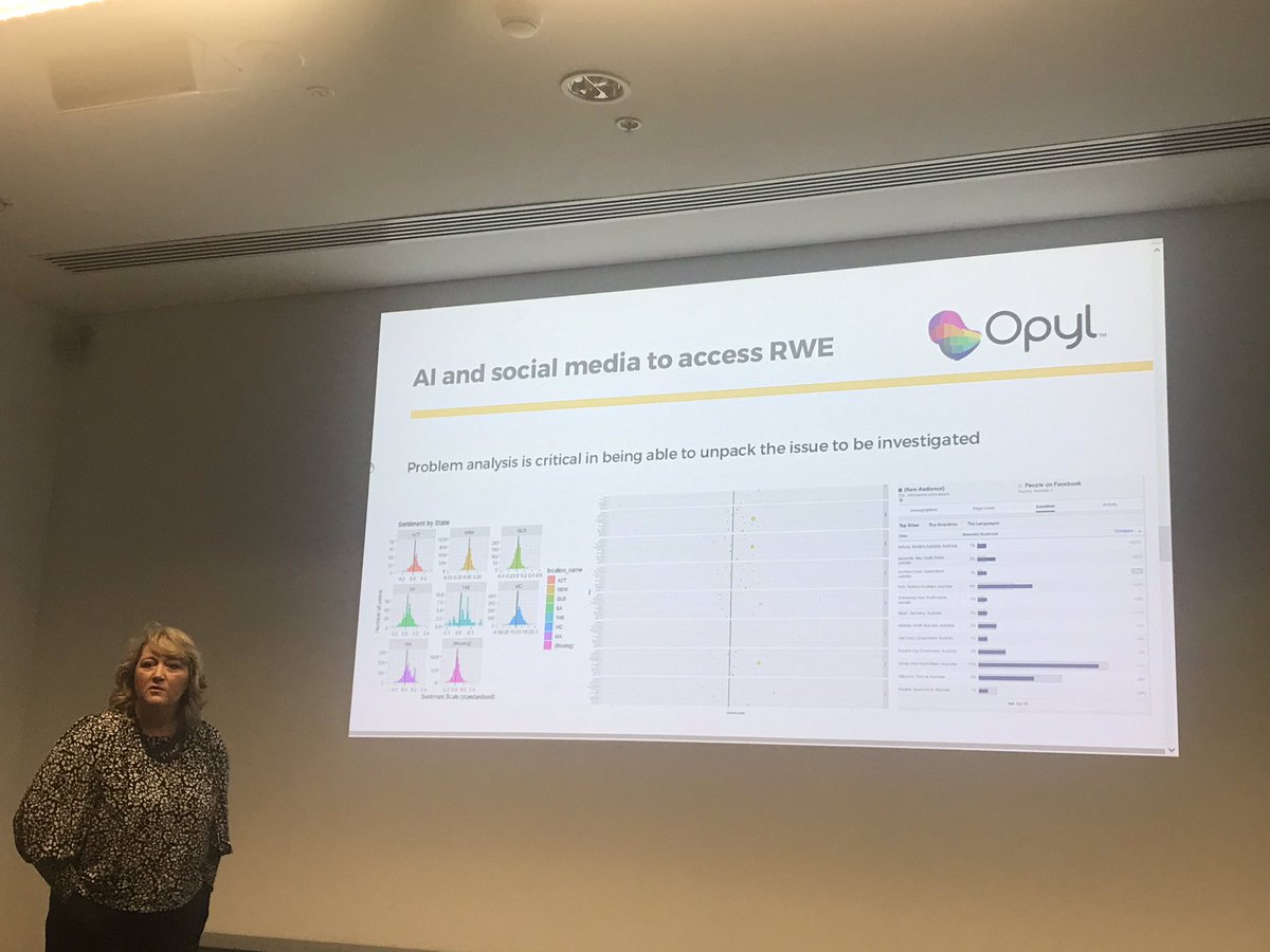 DrEmmaGallaher's tweet photo. Unpacking the rich & vast #socialmedia to understand the conversation around health/medical topics uses #MachineLearning #ArtificialIntelligence #NaturalLanguageProcessing & #sentiment analysis which then needs to be combined with deep human analysis to tie it all together. #Opyl https://t.co/aRgyYlb5lC