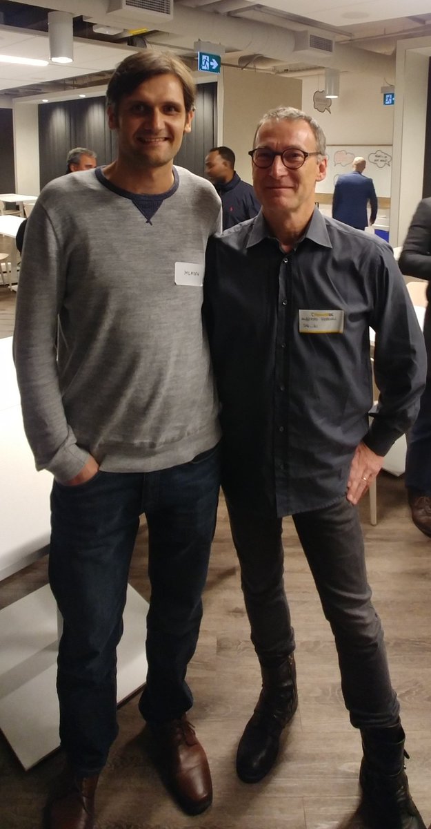 MidWeekSQLBlues's tweet image. I've been with MS BI for almost 15 years now and through all MS evolution, but I had a rare privilege and pleasure tonight learning from the real maestro and champion of BI, @FerrariAlberto. Been a fan since early MDX
It's an optical illusion who is taller here,I feel so tiny :)