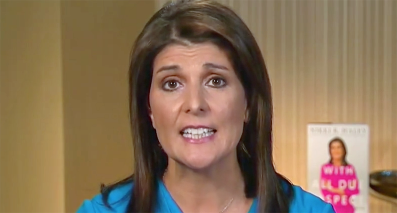 Nikki Haley doesn't understand that no one cares about her
