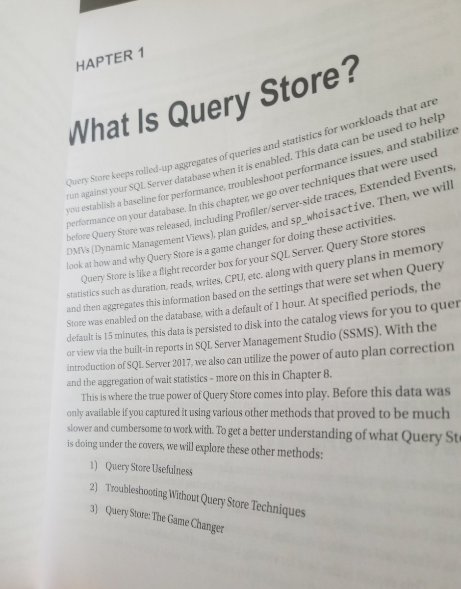 MarlonRibunal's tweet image. Reading some bedtime stories.. #SQLServer2019 #querystore