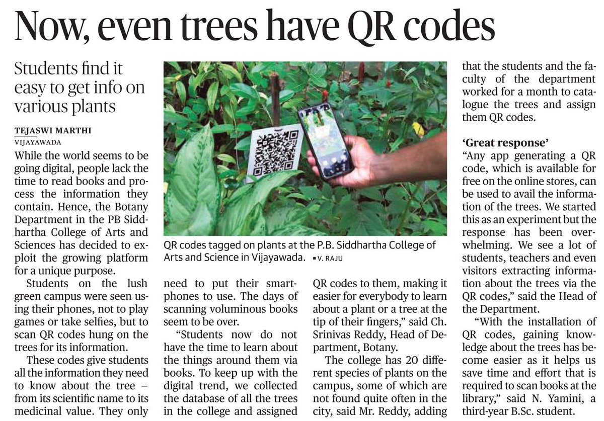 TechnowaveGroup's tweet image. A smarter way to learn 📰

#QRcodes #QRscanner #benefitsofQRcodes #news #thehindu