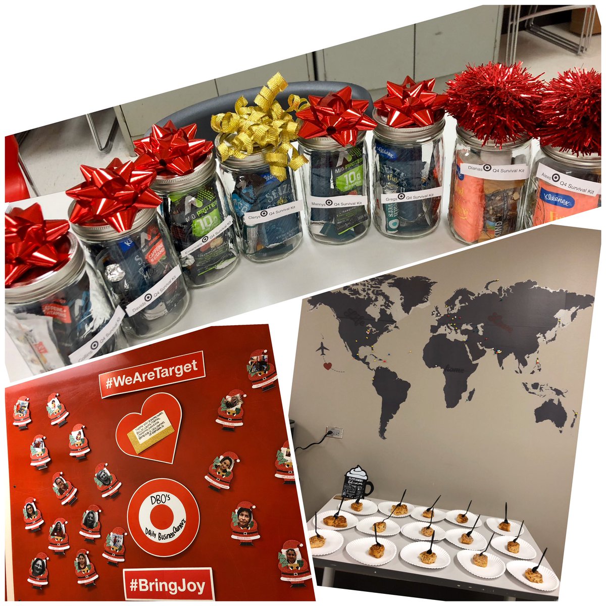 Q4 Survival Kits, DBO awards and FFF Cinnabon Mondays make that T1125 ❄️❄️workers commute worth it😉 <a href="/TargetGaston/">Gaston</a>