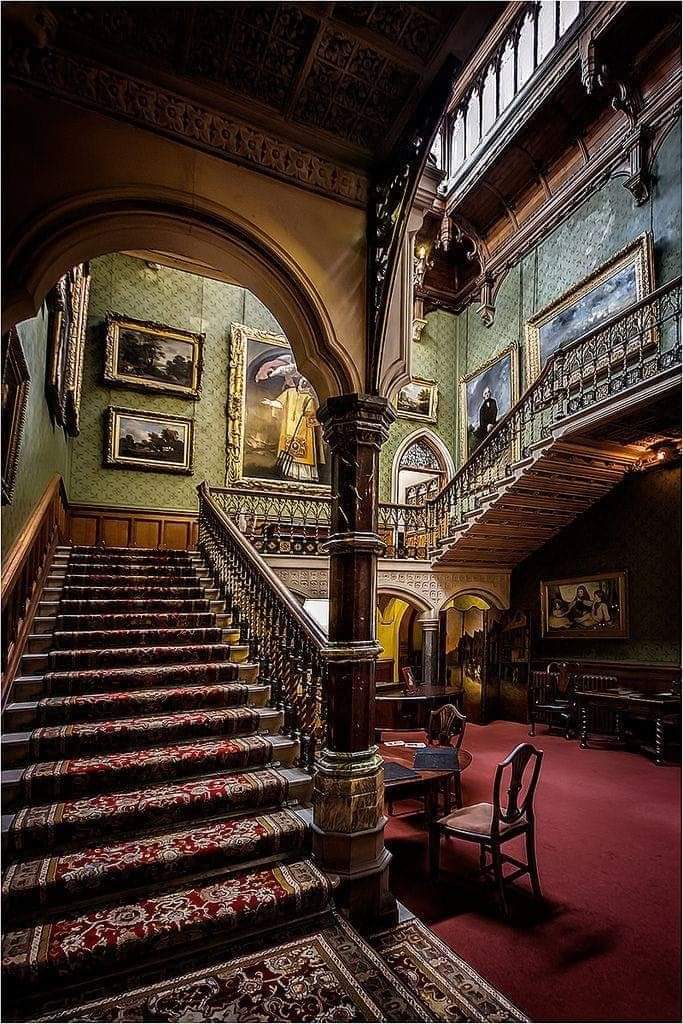 victorian gothic house interior