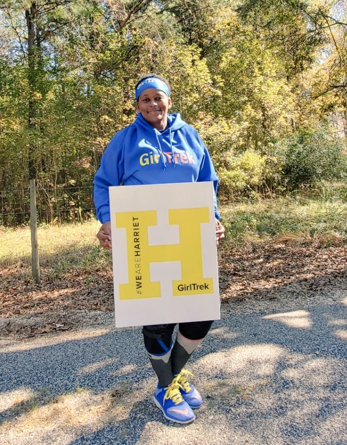 #LastPost #SuperHeroSaturday! #SuperBlueSaturday! #TOUGHPUMPKIN #THEGREATPUMPKINRUN #Girltrek #GirltrekNCTraining #Harriet #1000NeighborhoodWalks #GT100 #Walk100Miles #SteppingforLife #Recruit100NewTrekkers #PressingOn