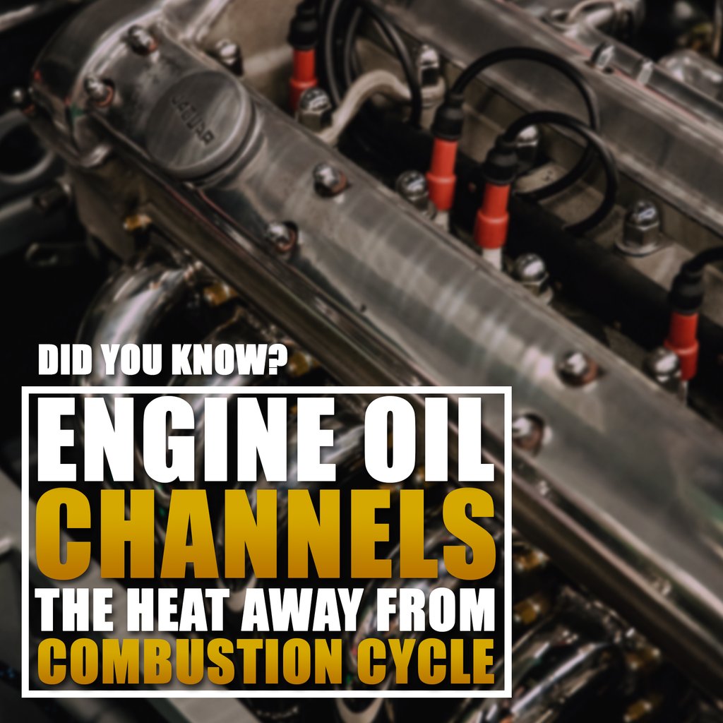 thechrio's tweet image. Did you know that engine oil channels the heat away from combustion cycle.

Engine oil serves as an insulator that insulates engine moving parts from the heat produced by the combustion cycle.

#Chrio #engineoil #enginecombustion