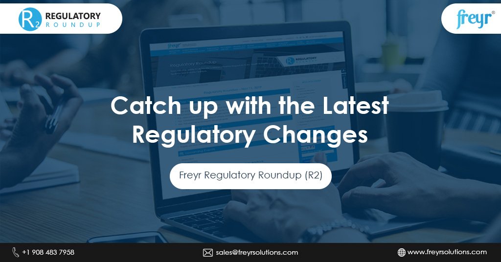 #FDA updates the #DrugMasterFile(DMF) templates, and #MoHAP and the #UAE #FoodSecurityOffice launch the #NationalNutritionGuideline. Catch up with more such Regulatory updates to stay compliant. #Freyr #RegulatoryRoundup. bit.ly/2Xdfkfm