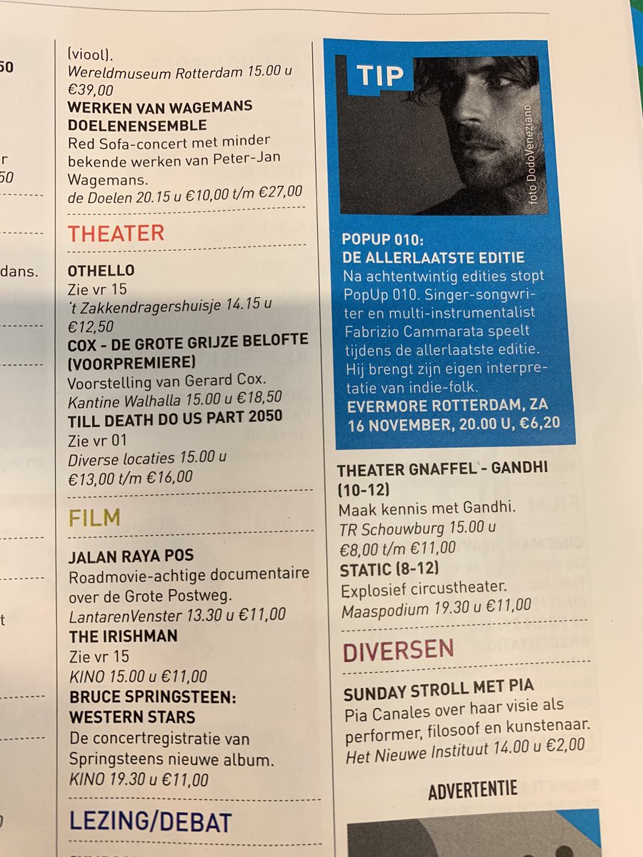 Aanstaande zaterdag de allerlaatste. <a href="/uitagendardam/">Uitagenda Rotterdam</a> tipt ons. Nu moet je wel komen. Zijn nog een paar tickets te koop.

eventbrite.nl/e/tickets-popu…